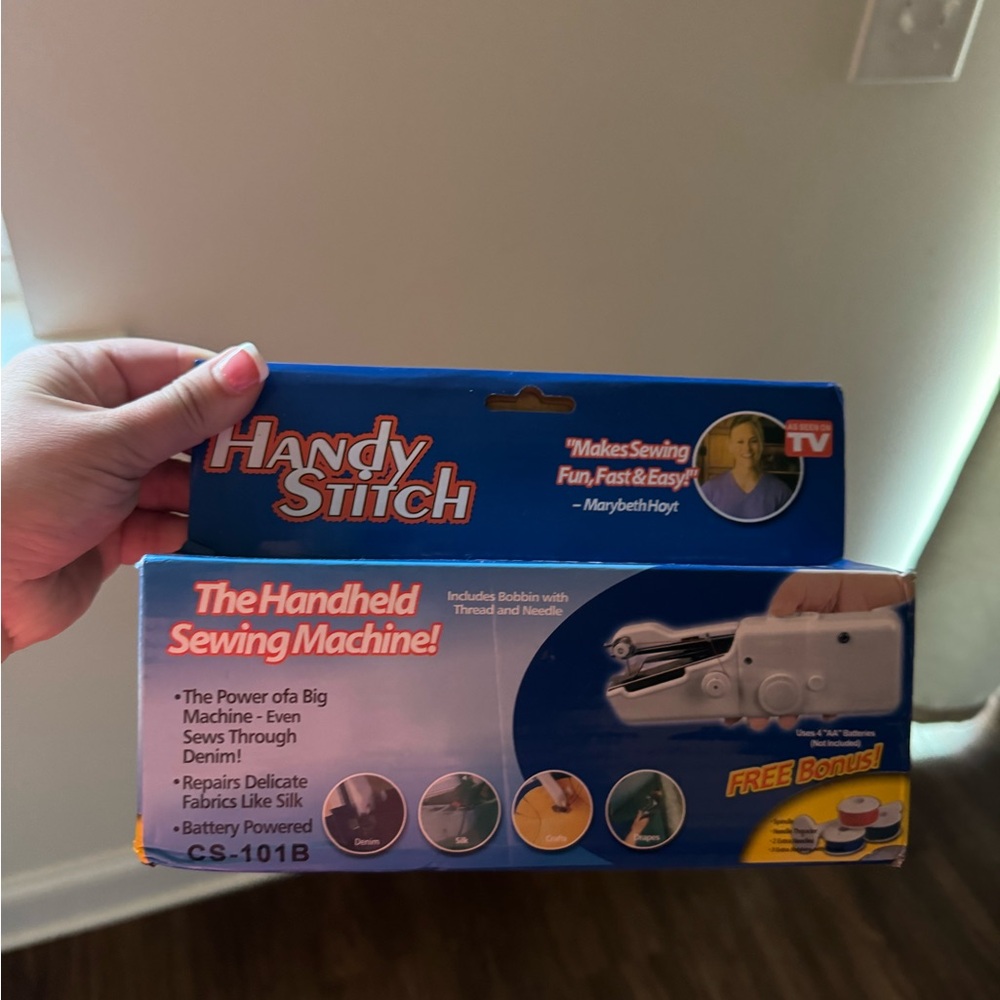 Handheld Sewing Machine - White